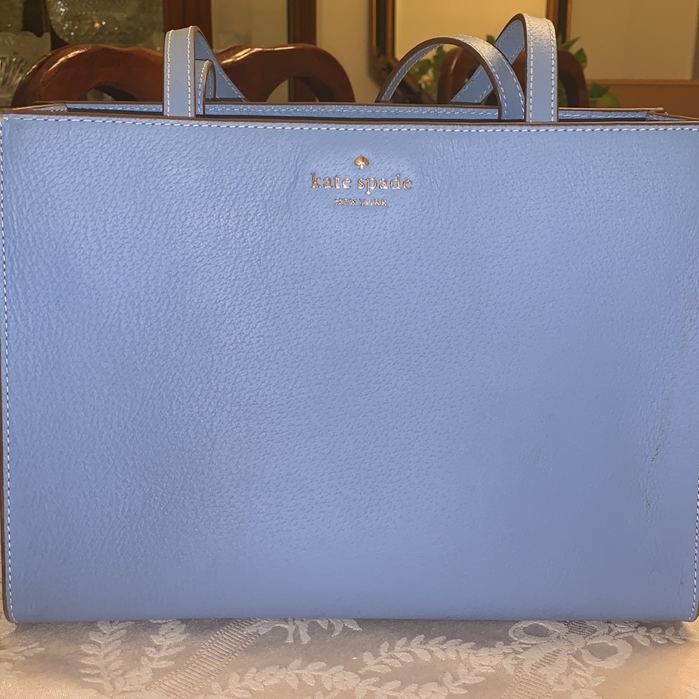 Kate Spade Cornflower Blue Handbag. Gem